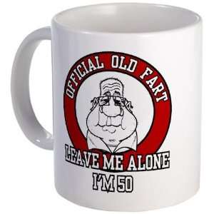  Official Old Fart   Im 50 Birthday Mug by  
