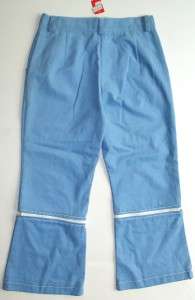 New Breed Girl Blue Convert Capri Pants/shorts Size 5  
