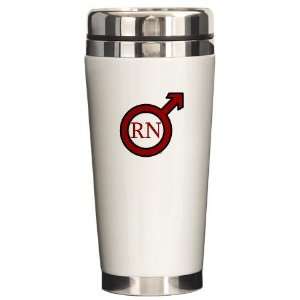  RN Man Rn Ceramic Travel Mug by 