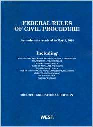 Federal Rules of Civil Procedure 10 11, (0314911596), West Law School 