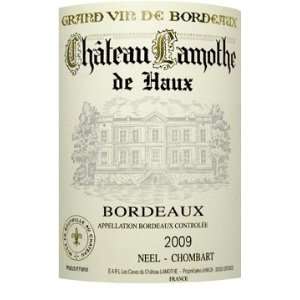  2009 Lamothe Bordeaux Blanc Sec 750ml 750 ml Grocery 
