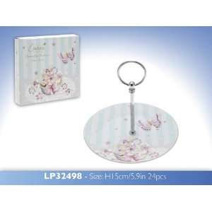 Butterfly Boutique Fine Bone China Cake Stand  (LP32498 