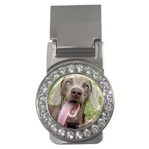  Weimaraner 10 Money Clip CZ W0635 