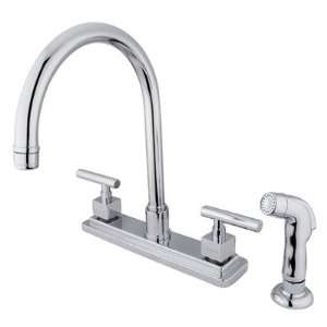 Elements of Design Tampa Kitchen Faucet with Claremont Lever Handle 