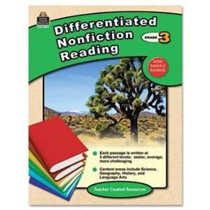  Differentiated Nonfiction Reading, Grade 3, 96 Pages 