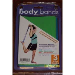 Body Bands Resistnace Training Elastic Bands to Strengthen and Tone 