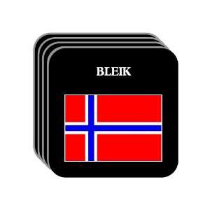  Norway   BLEIK Set of 4 Mini Mousepad Coasters 