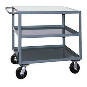  Three Shelf Service Cart 2400 Lbs Capacity   24 X 60 
