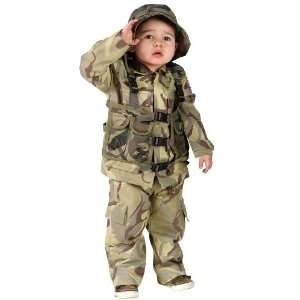    Delta Force Costume Child Toddler 3T 4T Army Uniforms Toys & Games