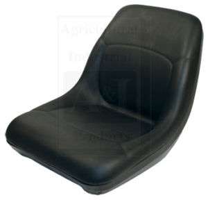 BOBCAT SKIDSTEER BLACK VINYL BUCKET SEAT  