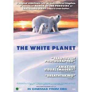    The White Planet Poster Movie New Zealand 27x40
