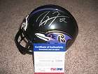 Baltimore Ravens Ray Lewis signed Riddell Mini Helmet PSA DNA