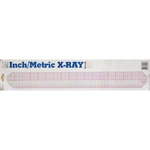  18 C thru Inch/metric Metric Beveled Ruler, Inch Ruler 