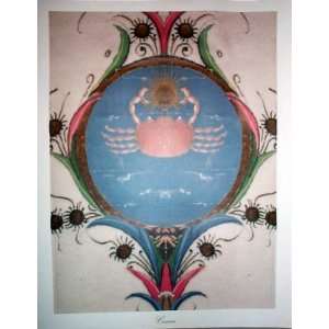  Cancro Cancer the Crab Astrological Sign Print from 