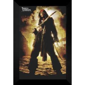  The Curse of the Black Pearl 27x40 FRAMED Movie Poster 