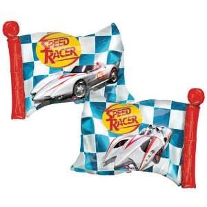  Speed Racer Flag Mini Shape Anagram Balloons Toys & Games