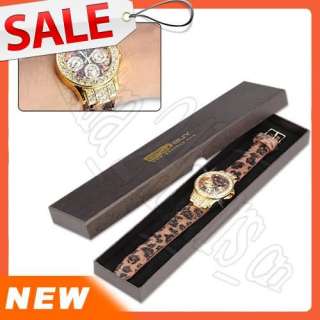Brand New Crystal decorate Dial Bling Women Ladies Wrist Quartz Watch 