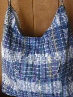 Fair Trade Recycled Shoulder Bag Mayan Corte Fabric  Purses 