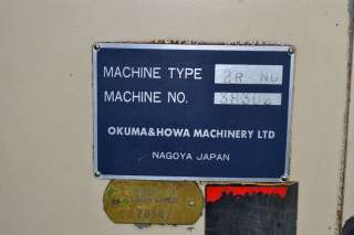 CNC Router – Okuma & Howa 2R NC Vertical Milling Machine  