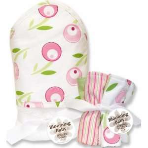  Tulip Hooded Towel and Wash Cloth Bouquet Set Baby