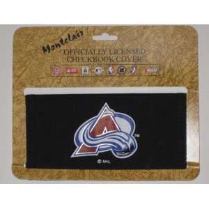  Colorado Avalanche NHL Nylon Checkbook Cover Everything 