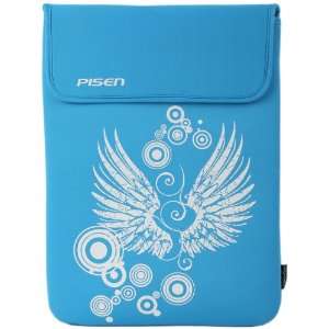 13.3 inch Blue Angel Wings Netbook Notebook Laptop Sleeve 