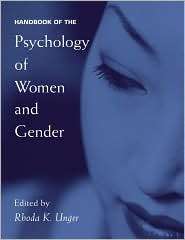   and Gender, (0471653578), Rhoda K. Unger, Textbooks   