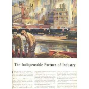  GULF Refining Company Partner of Industry 1930s Ad 