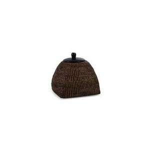  10 Thatch Hut Style Rattan Decorative Box with Removable 