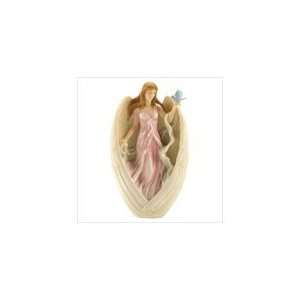  Heartform Angel Figurine