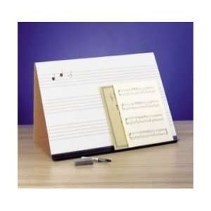  Prop It Dry Erase Music Staff Easel Non Magnetic Office 