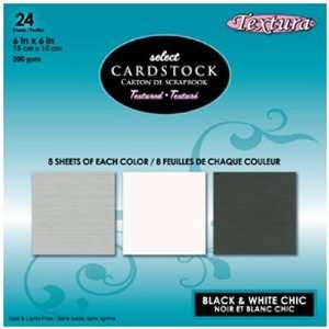  Textura Cardstock Pad, 6 Inch x 6 Inch Textured Select 