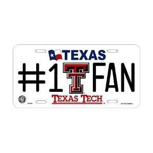  Texas Tech Red Raiders License Plate   #1 Fan Sports 