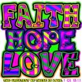 Faith Hope Love Christian Bible Vs NEON T Shirt  S M L XL 2X 3X 4X 5X 