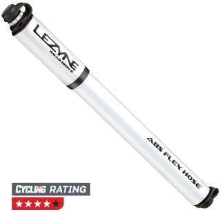 LEZYNE ROAD DRIVE ALLOY FRAME BICYCLE PUMP WHITE LARGE NEW  