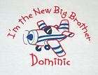 personaliz ed plane airplane big little brother t shirt $ 21 99 listed 