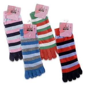  Womens Short Toe Socks, 10 Case Pack 240 Sports 