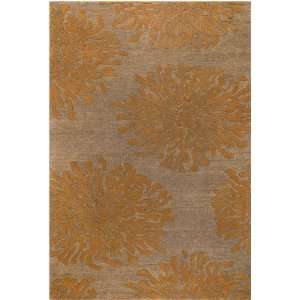  Bombay Collection Bombay 495 Grey Brown Tan Contemporary 