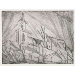   canvas   Lyonel Feininger   24 x 18 inches   Teltow I