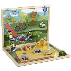  PBS Kids Take Along Puzzle Set Playground (8 pc) Toys 