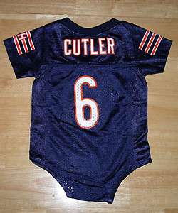 Chicago Bears CUTLER Infant / Kids NFL Team Apparel Reebok Jersey NWT 