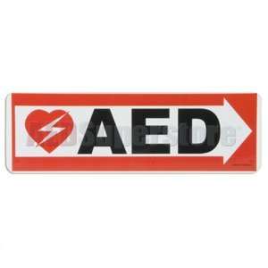  Arrow AED (RIGHT) Black Red White   AMP4007 Health 