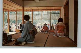 Birmingham AL Japanese Tea Ceremony Postcard  