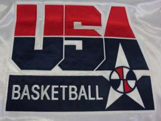   Nike White Team USA Warm Up Jersey Shirt Dream Team PSA/DNA #3A55158