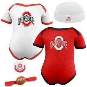  Ohio State Buckeyes Infant Five Piece Gift Set