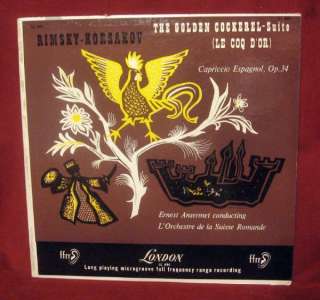 33 LP Record Rimsky Korsakov Golden Cockerel Suite Le Coq DOR 