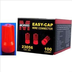 MorrisProducts 23056 Easy Cap Wire Connectors in Red (Boxed 100 Pack 