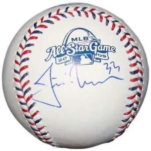Justin Morneau SIGNED Official 2009 All Star Baseball JSA #E89306 