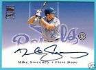 MIKE SWEENEY 2002 TOPPS CERTFIED AUTOGRAPH AUTO