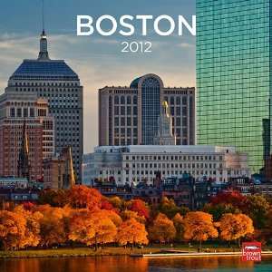  Boston 2012 Wall Calendar 12 X 12
